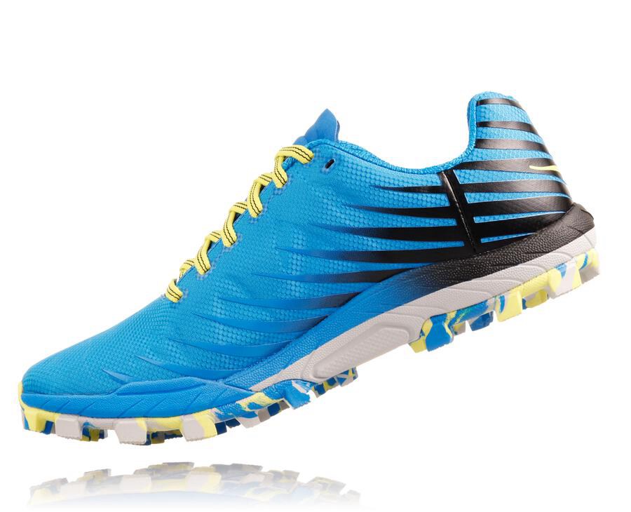 Hoka One One Spor Ayakkabı Erkek Mavi - Evo Jawz - NZ0852614